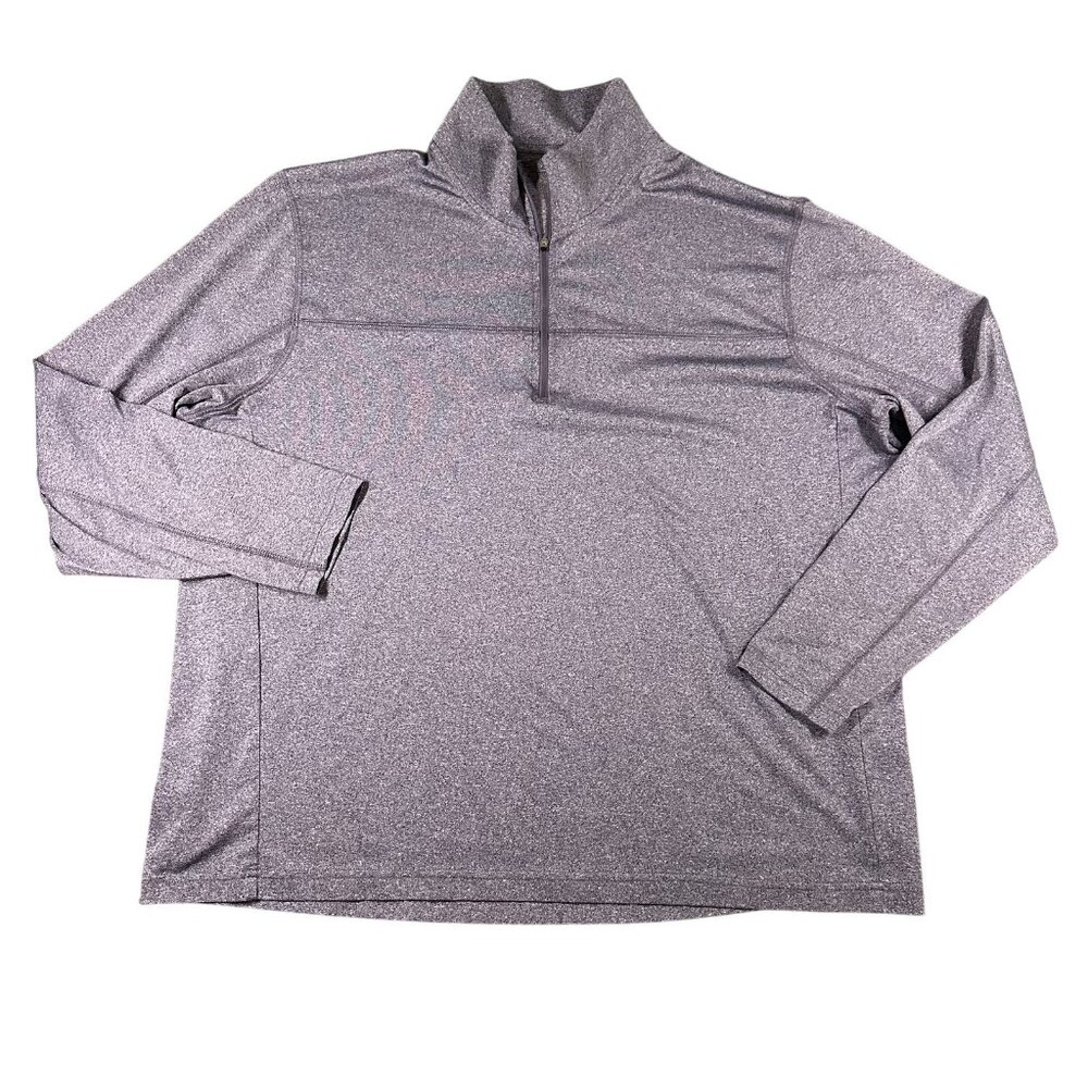Roundtree & Yorke Pullover Mens XL 1/4 Zip Long Sleeve Athletic Golf Performance